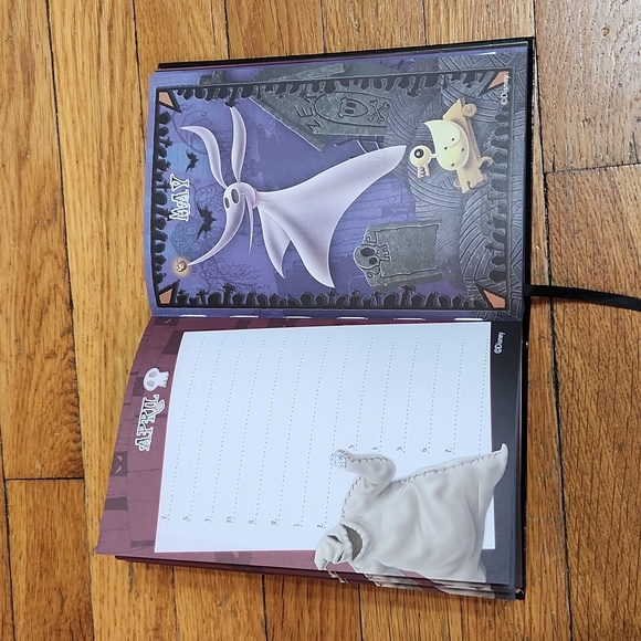 Nightmare Before Christmas Jack Skellington Undated Calender Notebook. - Picture 10 of 16